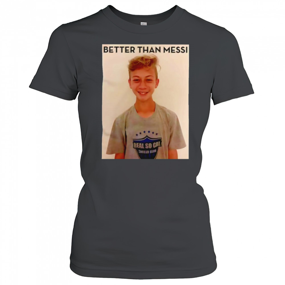 Ordaz better than Messi shirt Women's T-shirt