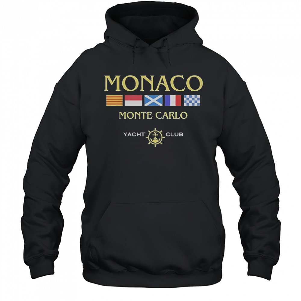 Organic Starboy Monaco Yacht Club Flags T-Shirt Hoodie
