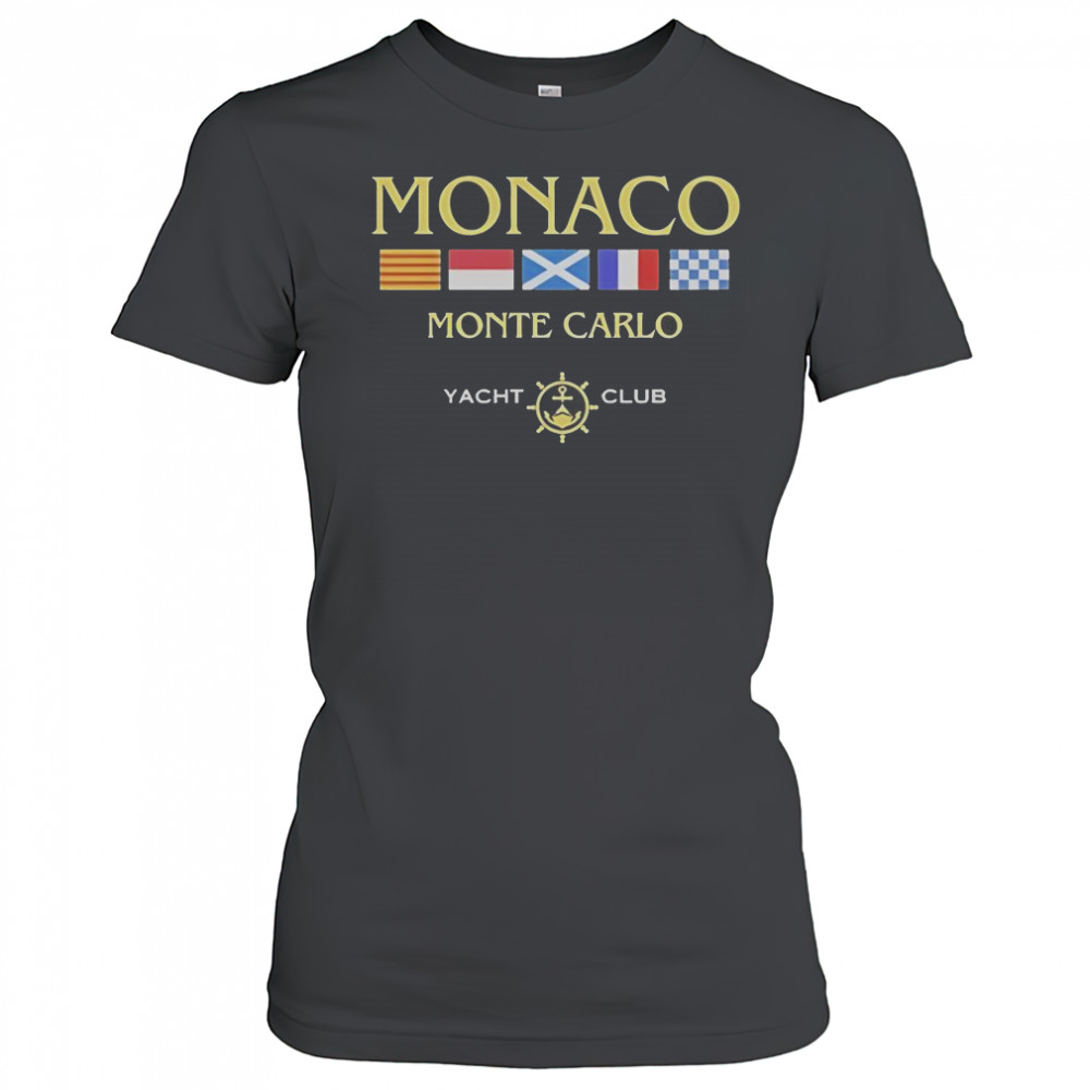 Organic Starboy Monaco Yacht Club Flags T-Shirt Women's T-shirt
