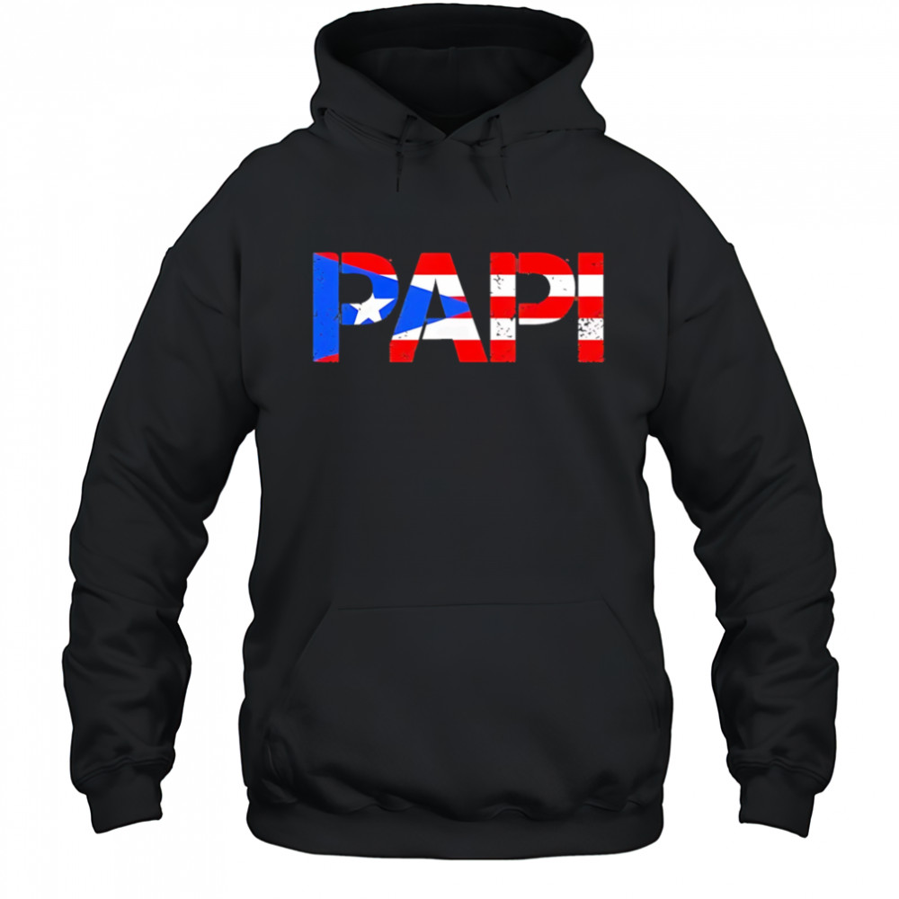 PaPi flag Puerto Rico shirt Hoodie