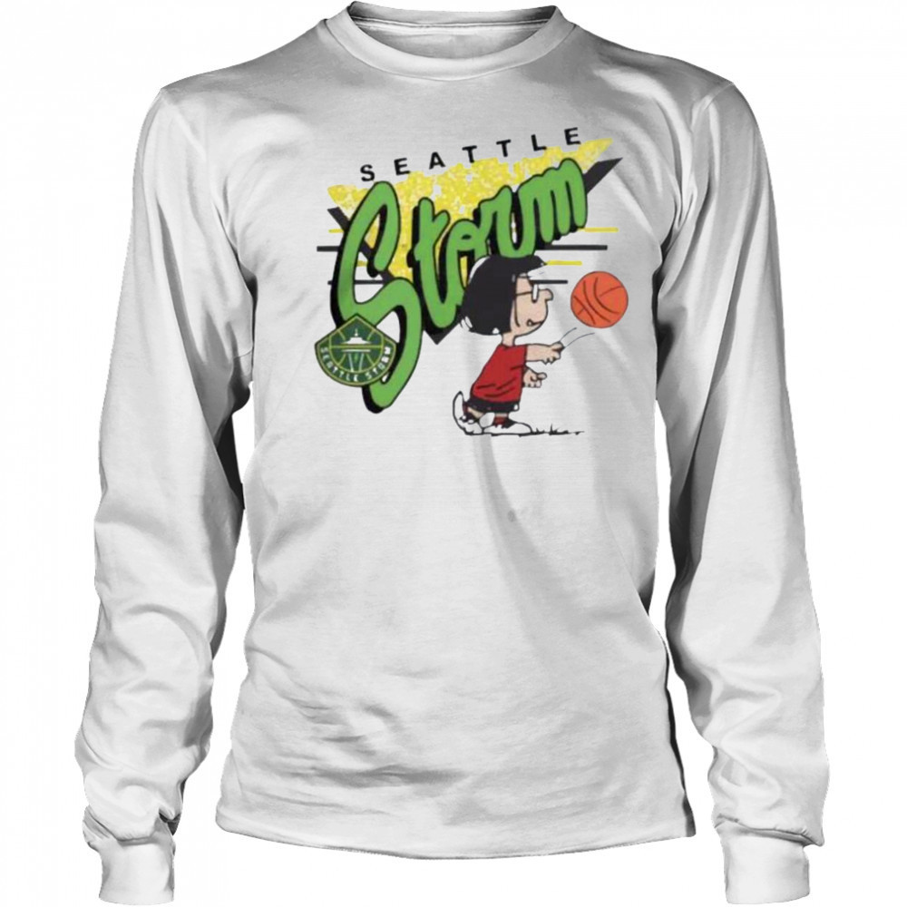 Peanut Marcie Seattle Storm shirt Long Sleeved