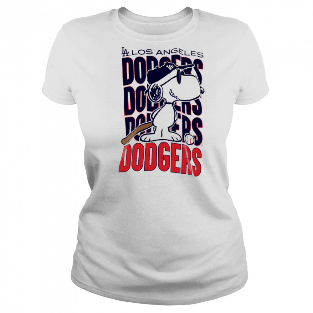 Peanuts Los Angeles Dodgers repeat shirt Women's T-shirt