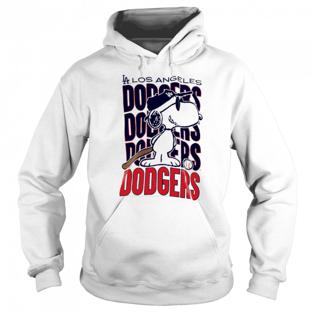 Peanuts Los Angeles Dodgers repeat shirt Sweatshirt