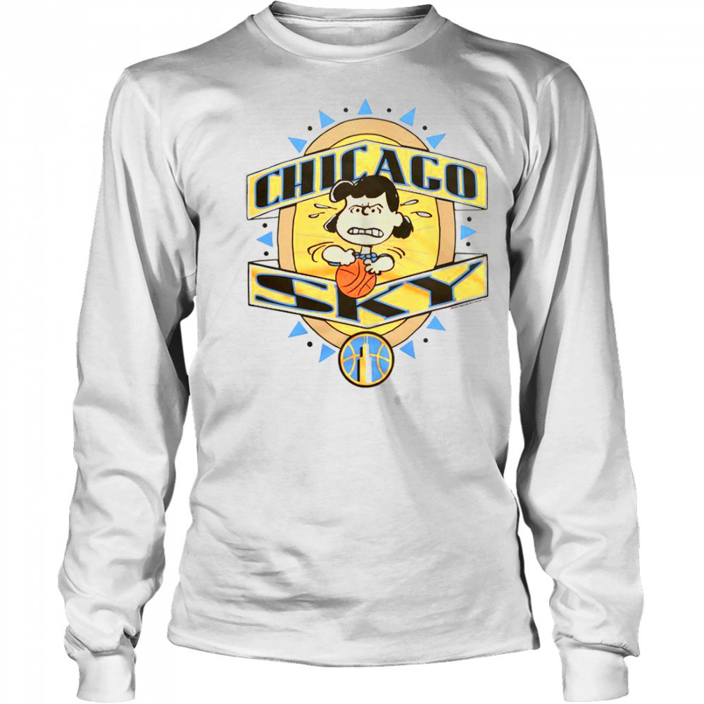 Peanuts Lucy x Chicago Sky T-Shirt Long Sleeved