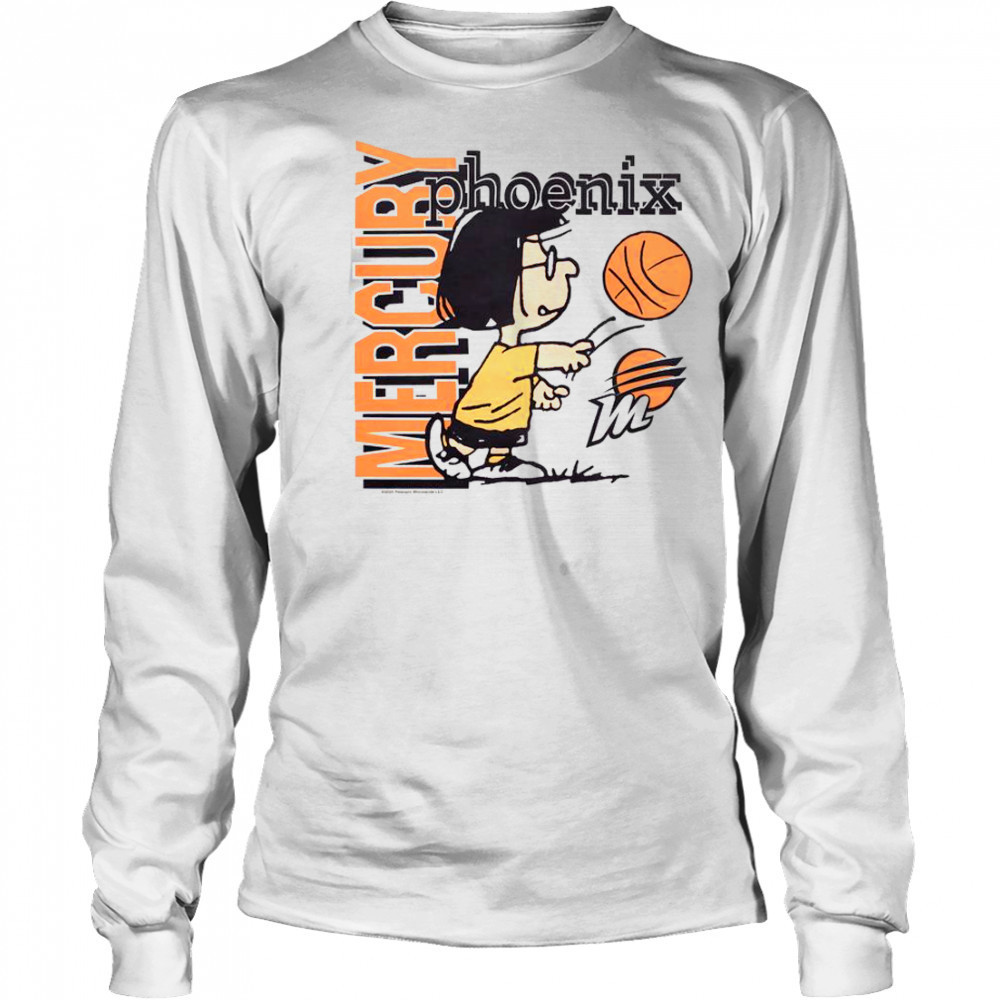 Peanuts Marcie x Phoenix Mercury T-Shirt Long Sleeved