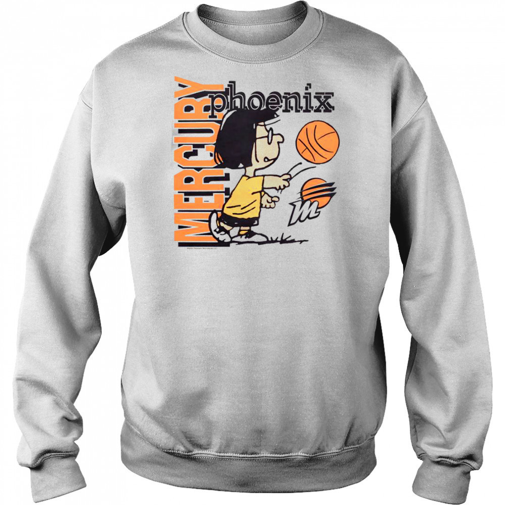 Peanuts Marcie x Phoenix Mercury T-Shirt Hoodie