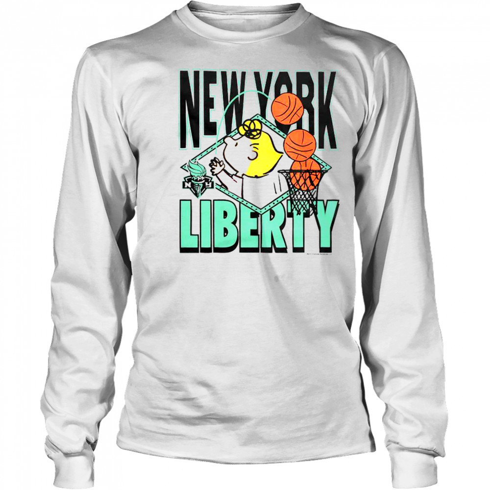 Peanuts Sally x New York Liberty T-Shirt Long Sleeved