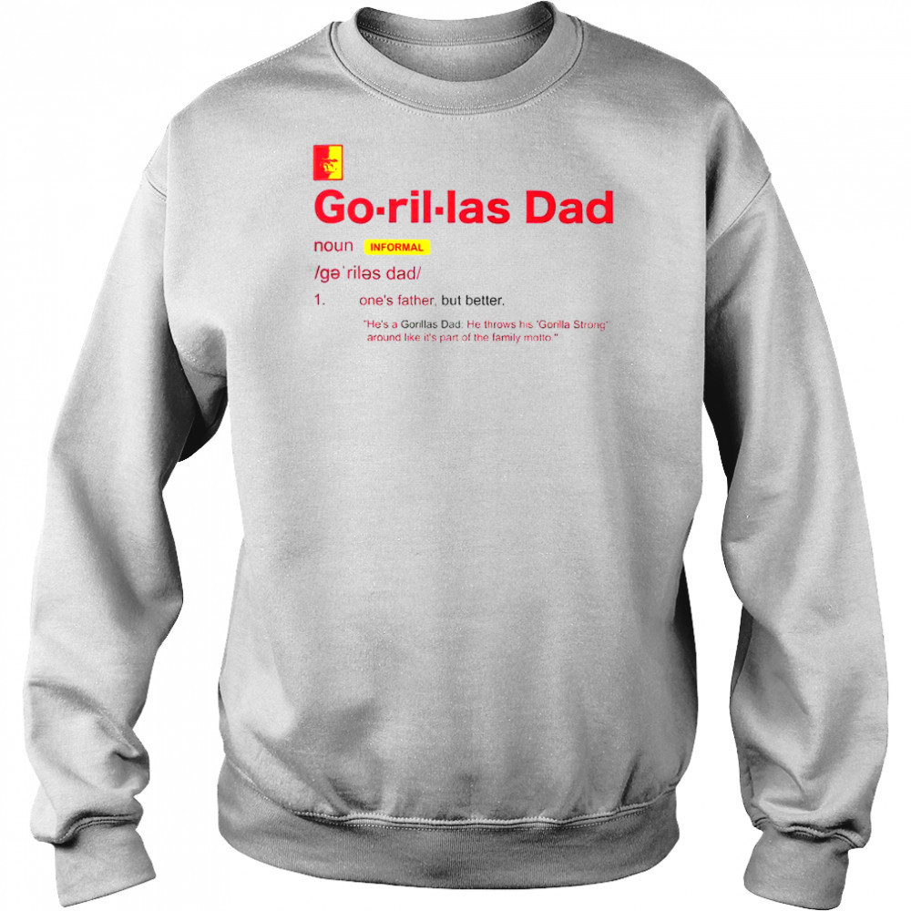 Pittsburg State Gorillas Dad Definition T-Shirt Hoodie