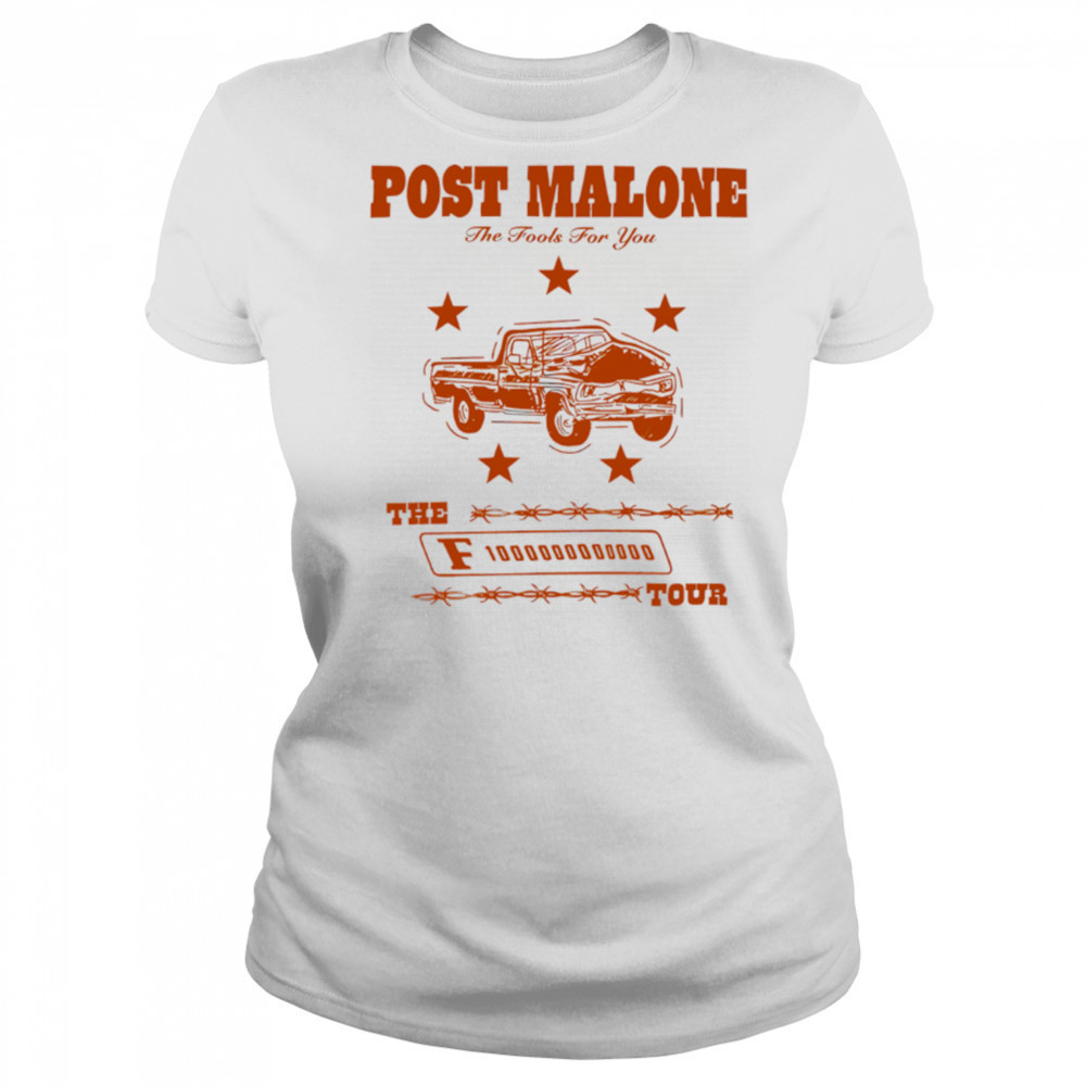Post Malone The Fool For You F1 Trillion Tour shirt Women's T-shirt