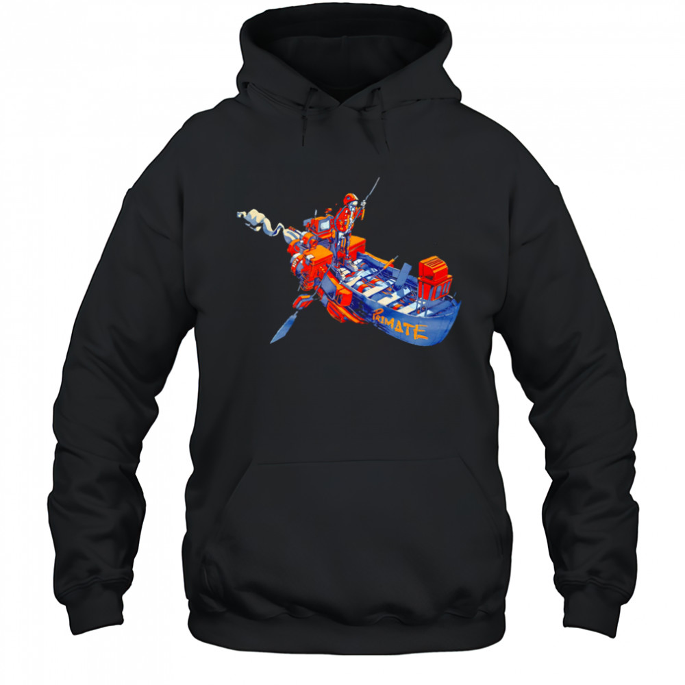 Primate Boat Robot classic shirt Hoodie