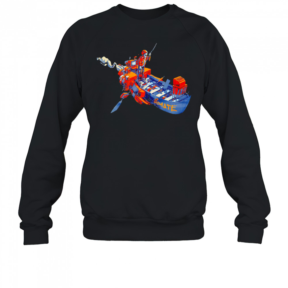 Primate Boat Robot classic shirt Sweatshirt
