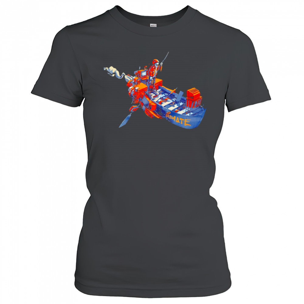 Primate Boat Robot classic shirt Women's T-shirt