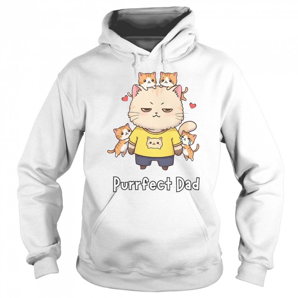 Purrfect Dad Cat Family Father’s Day T-Shirt Sweatshirt