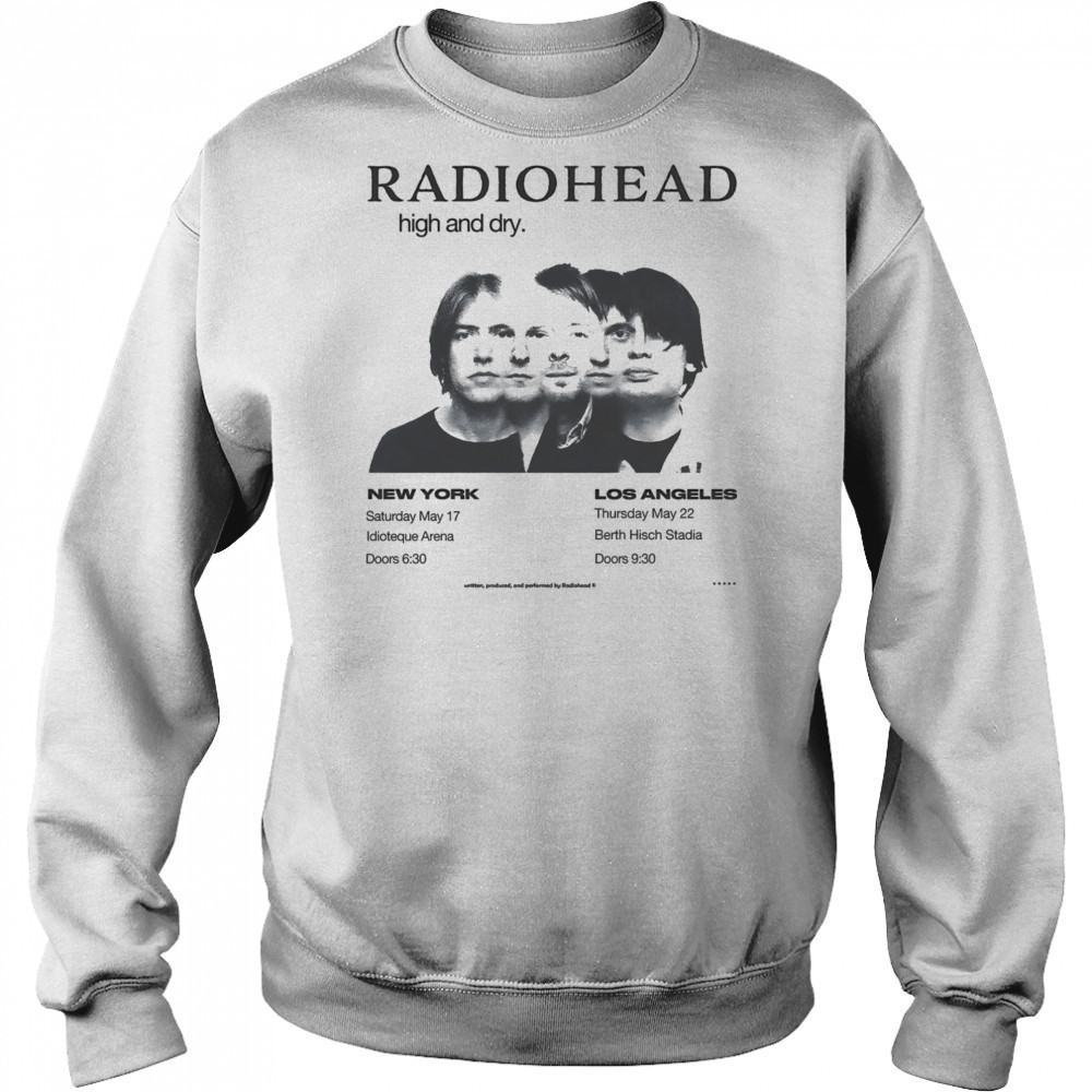 Radiohead high and dry shirt Hoodie