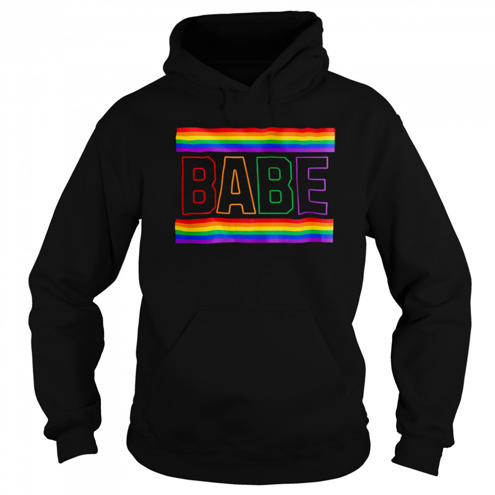 Rainbow babe shirt Sweatshirt