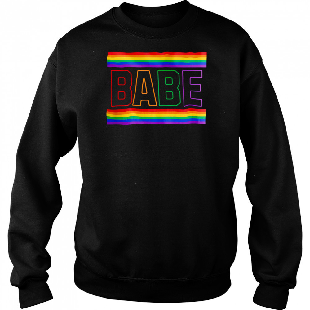 Rainbow babe shirt Hoodie