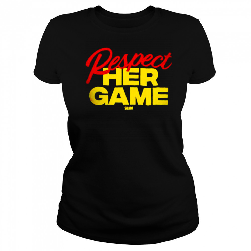 Respect her game Indiana Fever shirt Women's T-shirt