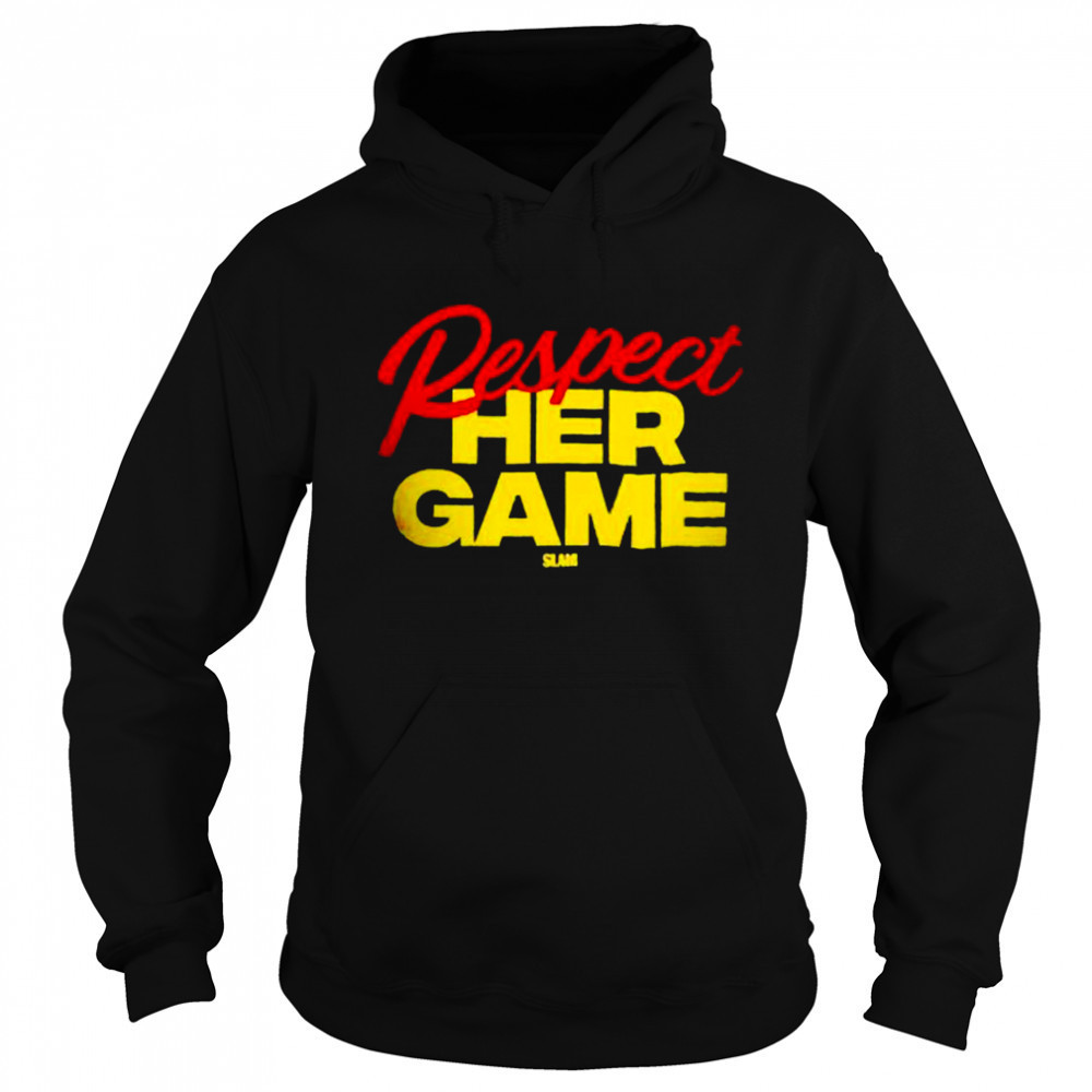 Respect her game Indiana Fever shirt Sweatshirt