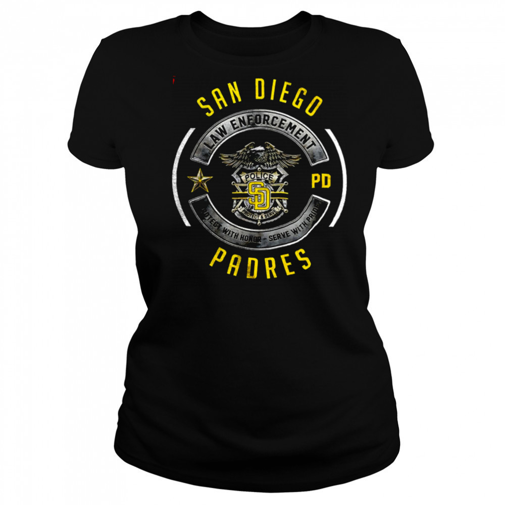 San Diego Padres Law Enforcement 2025 shirt Women's T-shirt