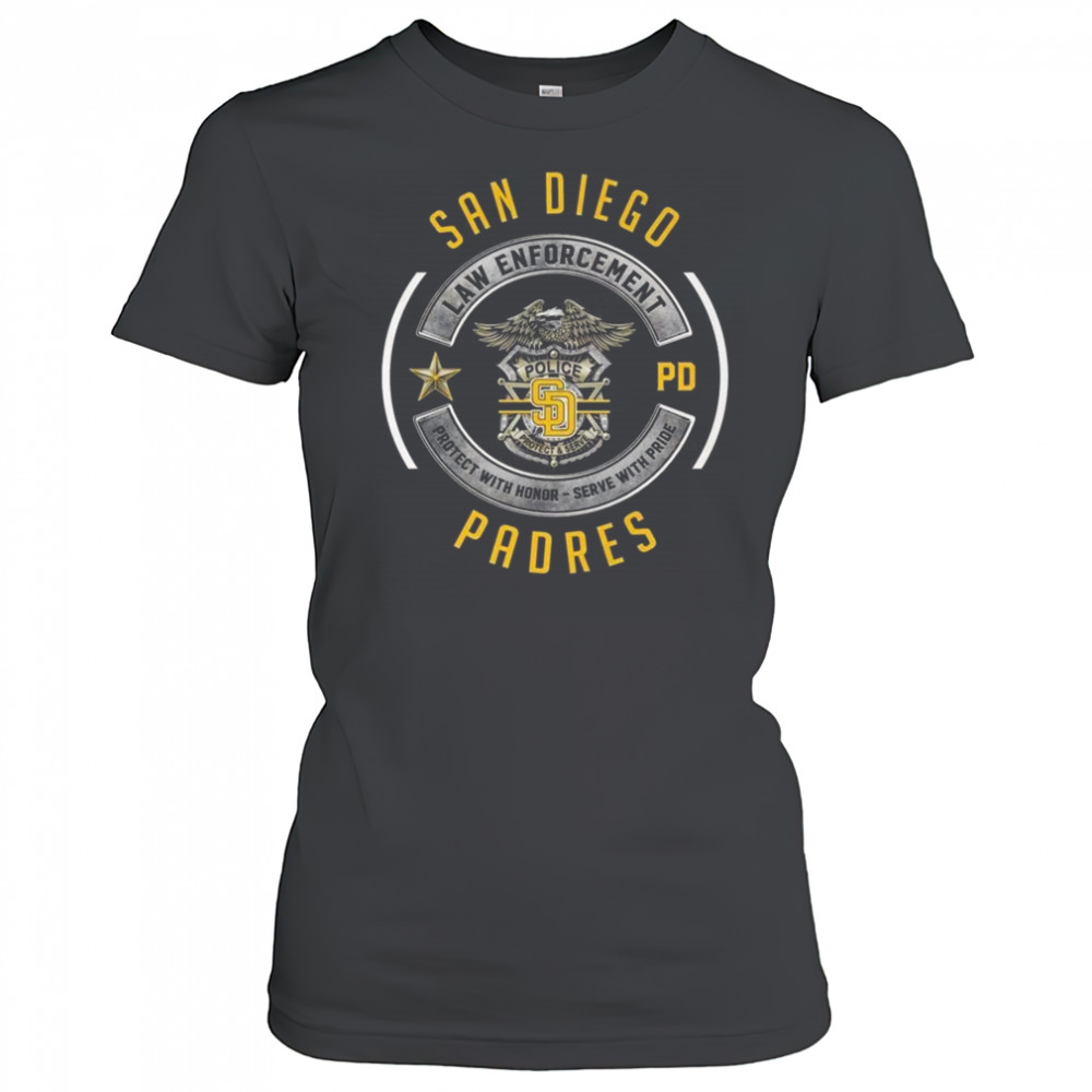 San Diego Padres Law Enforcement 2025 Shirt Women's T-shirt