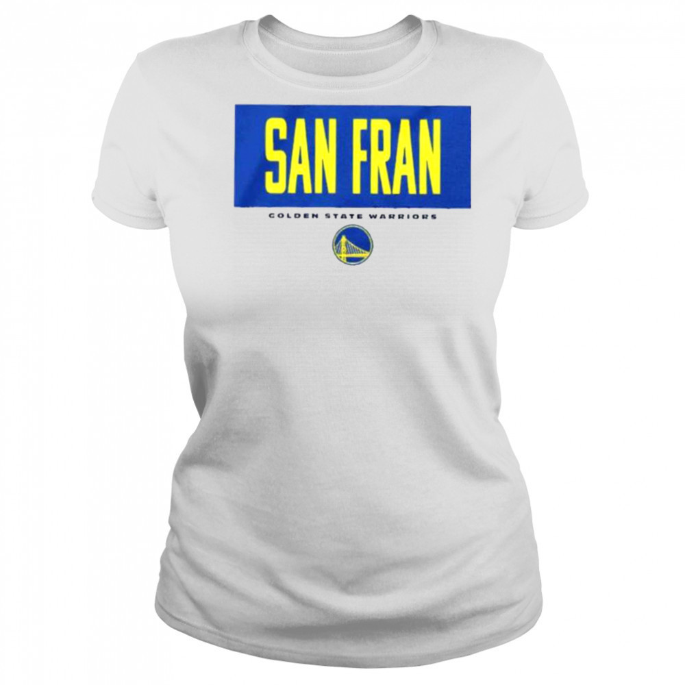 San Fran NBA basketball Golden State Warriors crossbar shirt Women's T-shirt