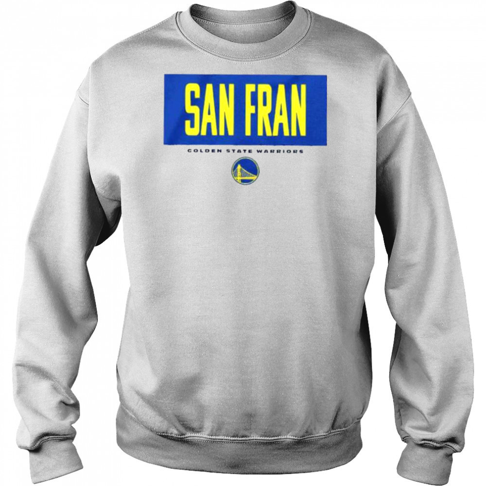 San Fran NBA basketball Golden State Warriors crossbar shirt Hoodie