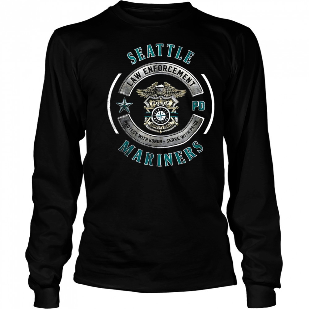 Seattle Mariners Law Enforcement 2025 shirt Long Sleeved