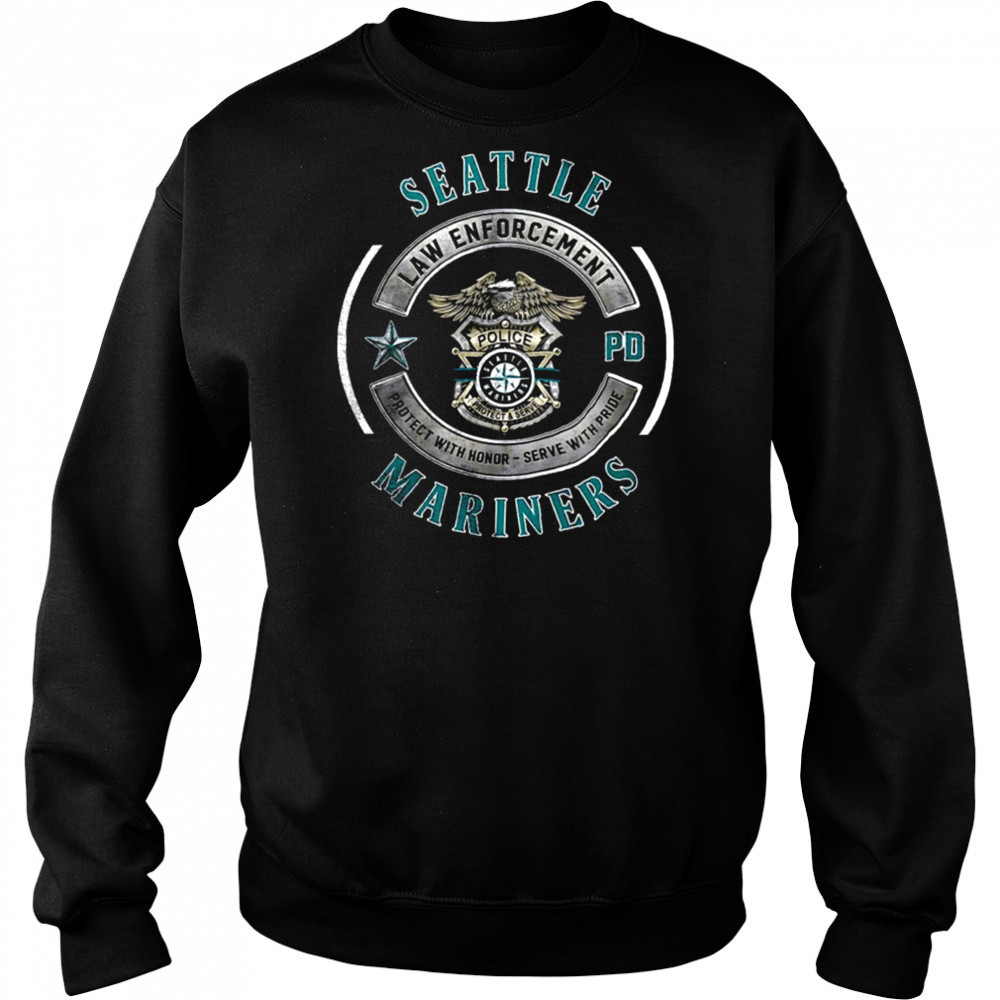 Seattle Mariners Law Enforcement 2025 shirt Hoodie