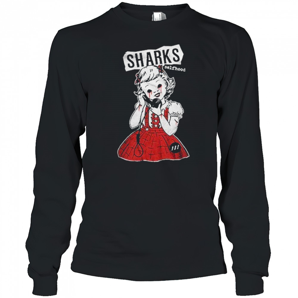 Sharks Selfhood Hang Up T-shirt Long Sleeved