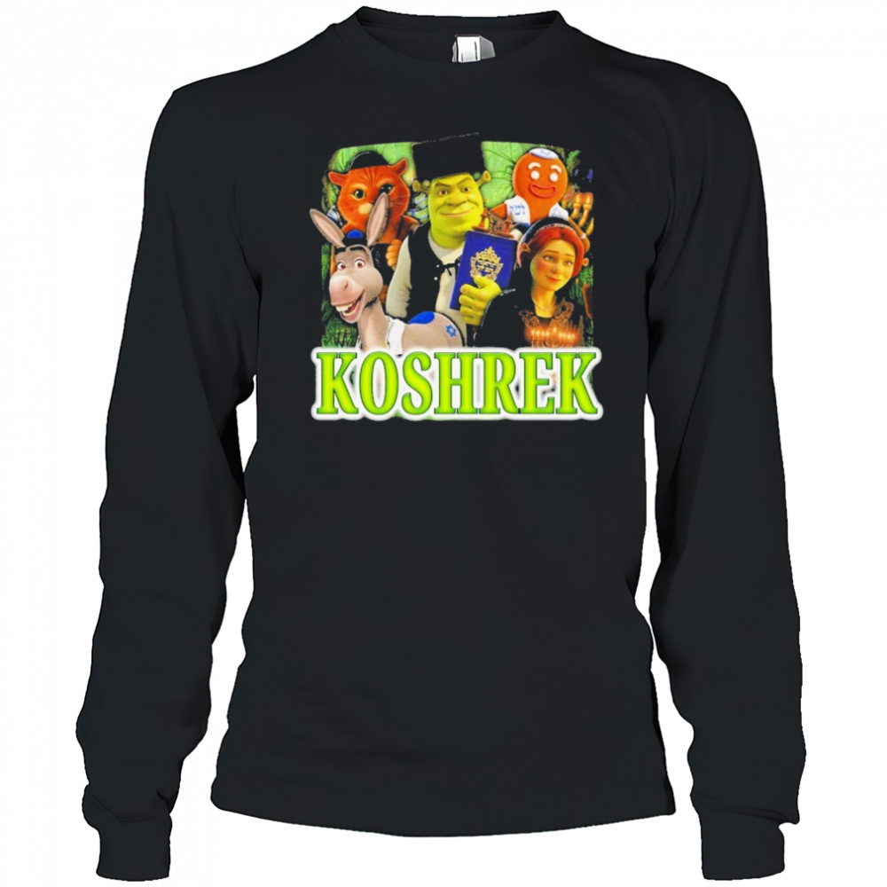 Shrek Koshrek Kosher T-shirt Long Sleeved