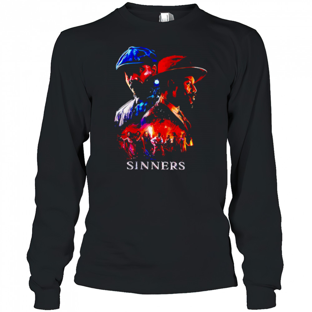 Sinners Michael B. Jordan shirt Long Sleeved