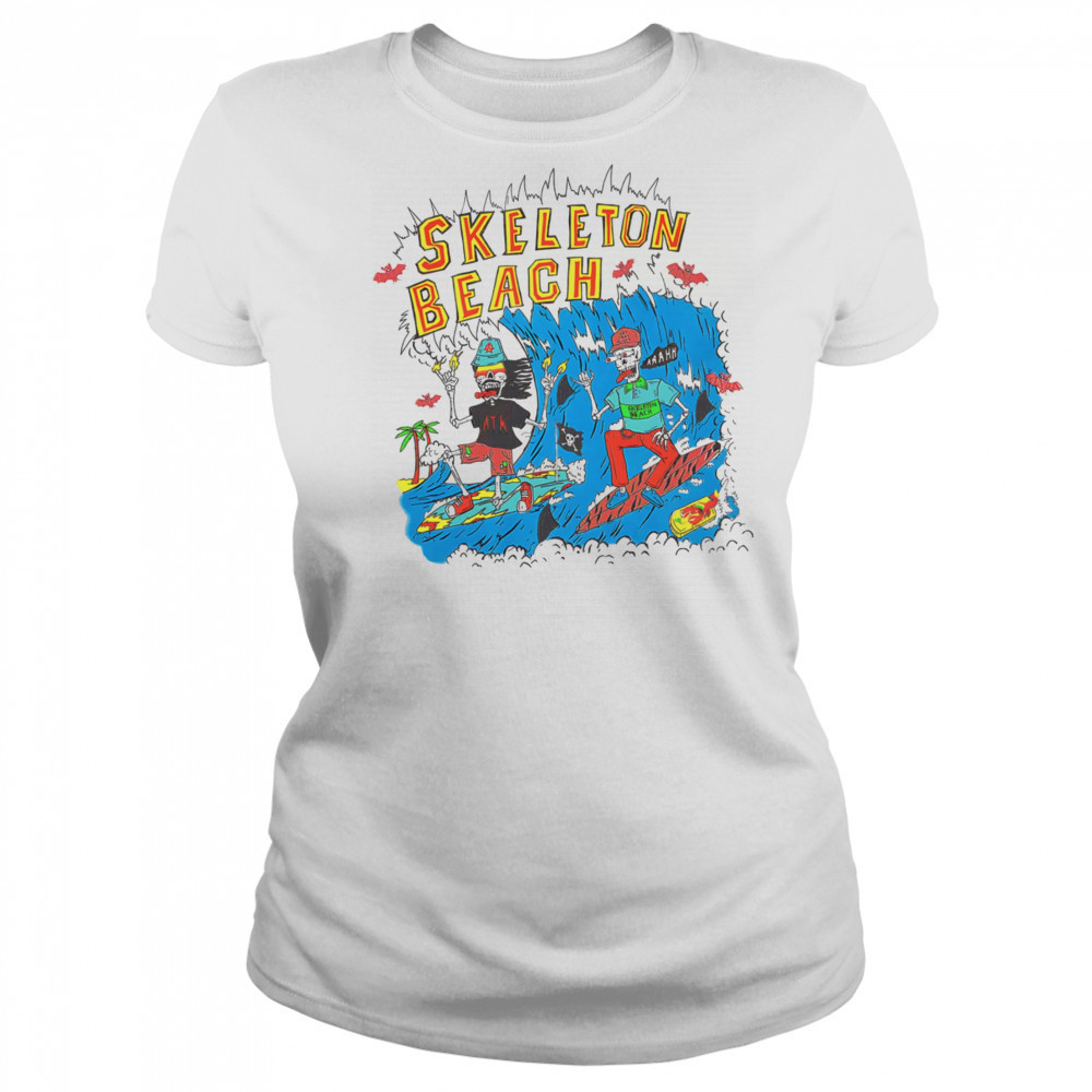 Skeleton beach shirt Women's T-shirt