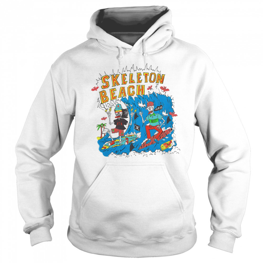 Skeleton beach shirt Sweatshirt