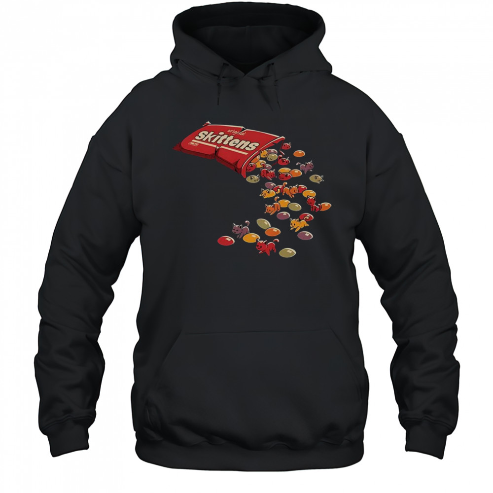 Skittens Cute Candy Cat T-Shirt Hoodie