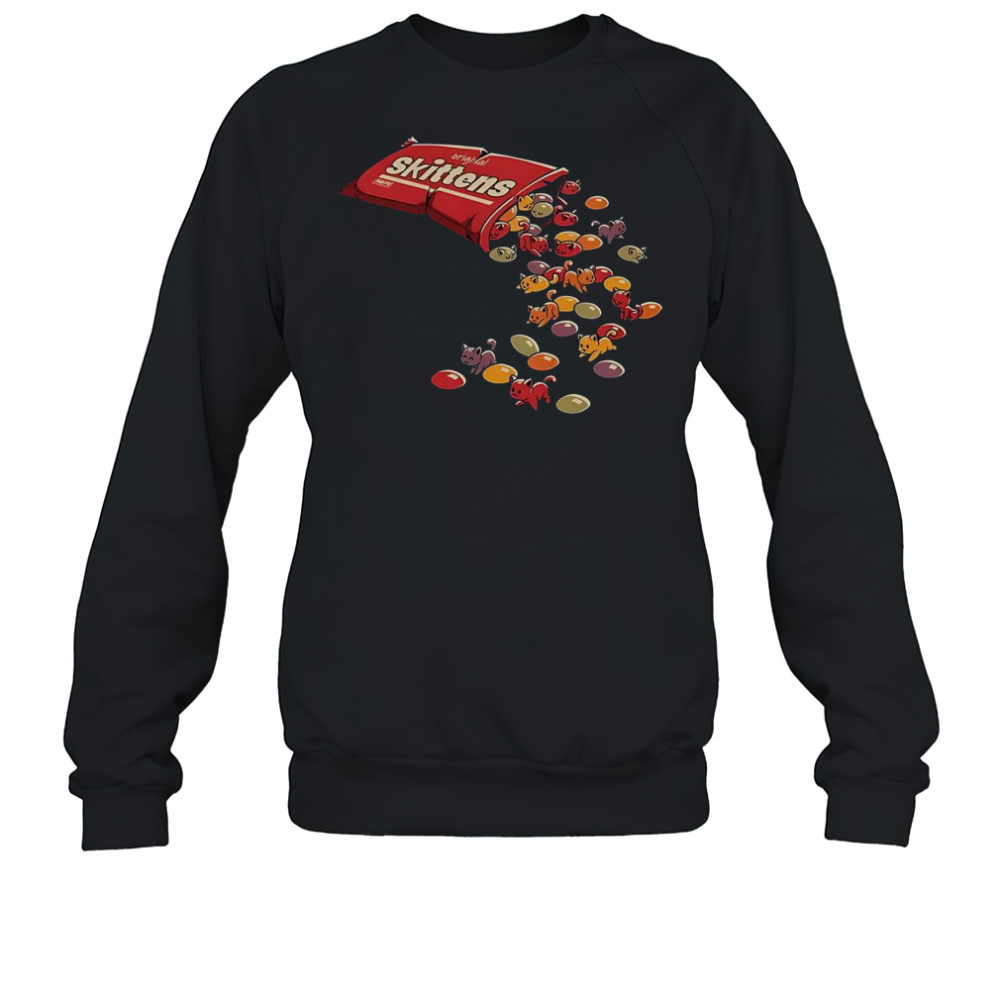 Skittens Cute Candy Cat T-Shirt Sweatshirt
