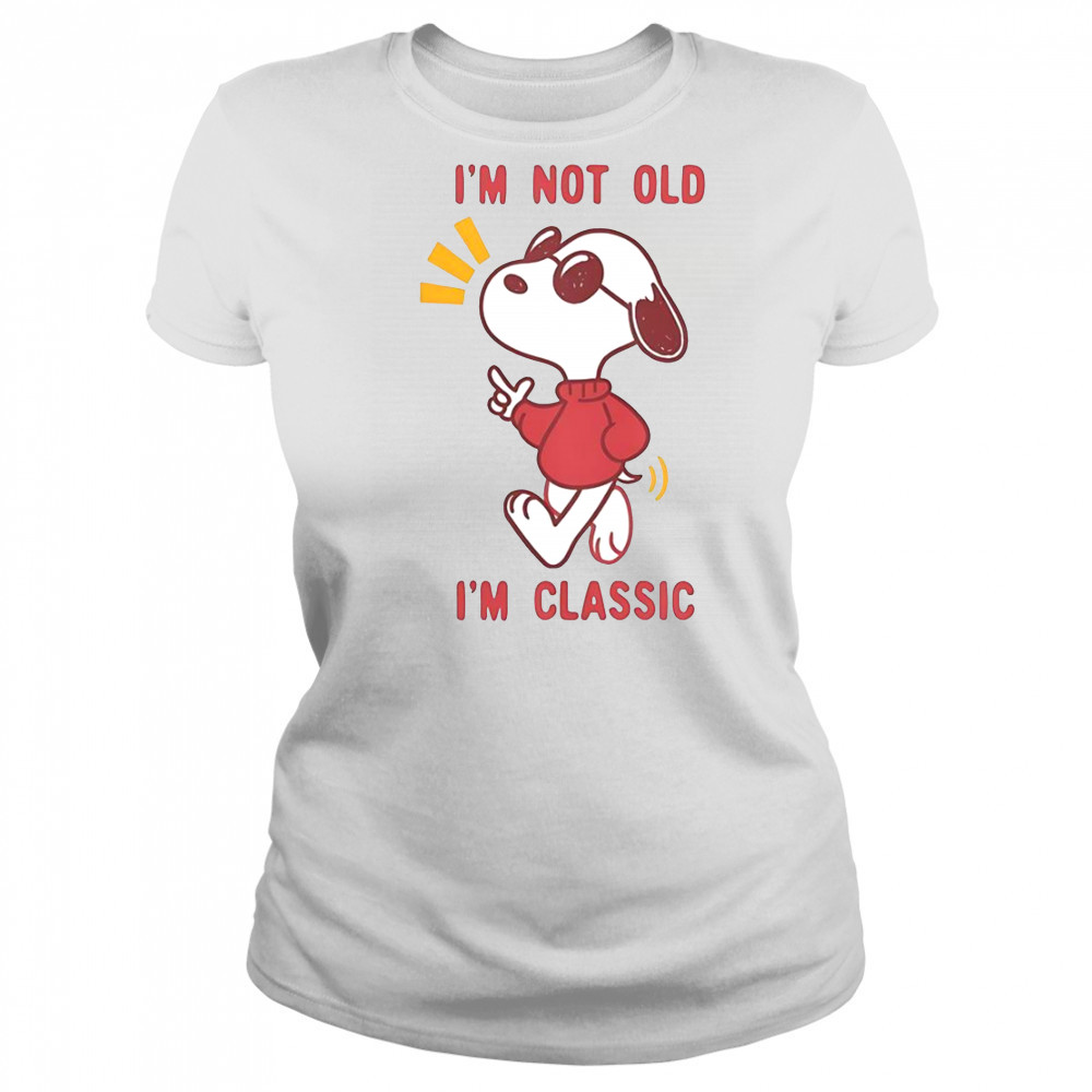 Snoopy I’m Not Old I’m Classic Beagle T-Shirt Women's T-shirt