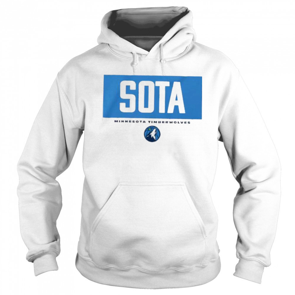 Sota NBA basketball Minnesota Timberwolves crossbar shirt Sweatshirt