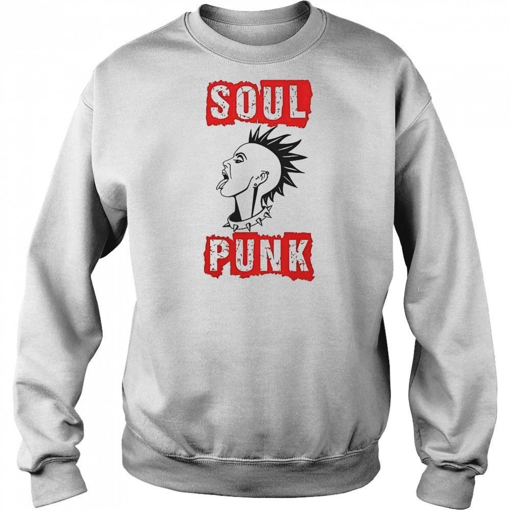 Soul Punk Girl Head T-Shirt Hoodie