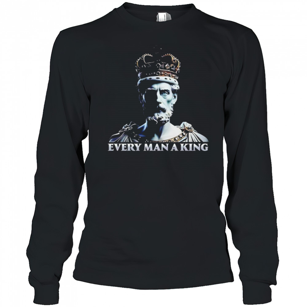 Stew Peters Huey Long Every Man A King shirt Long Sleeved
