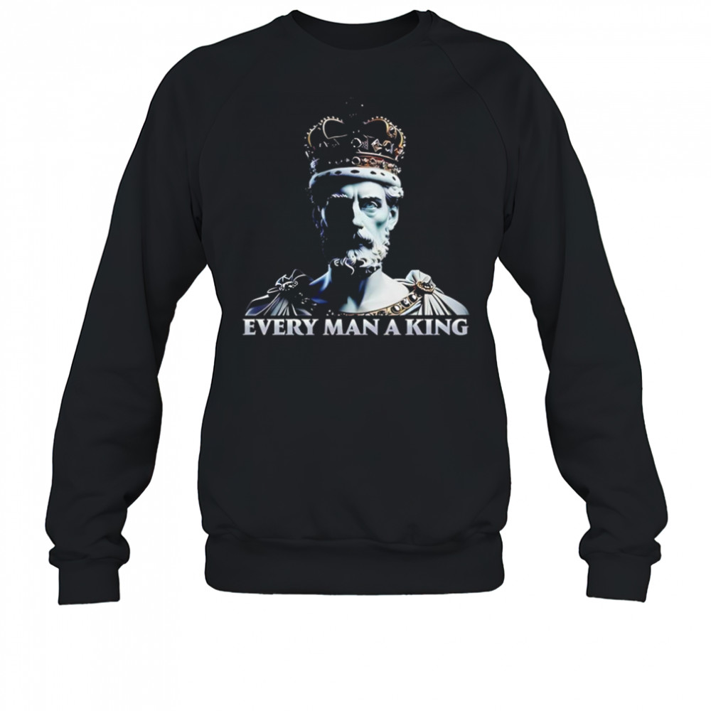 Stew Peters Huey Long Every Man A King shirt Sweatshirt