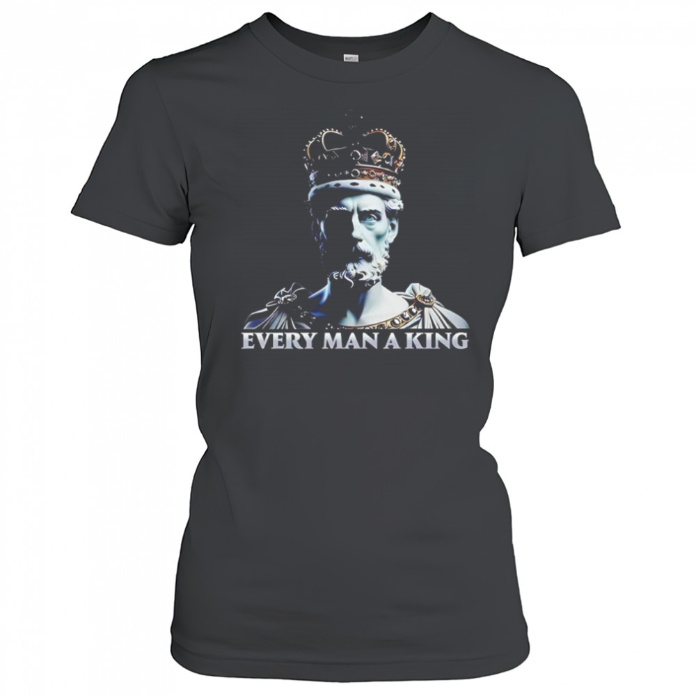 Stew Peters Huey Long Every Man A King shirt Women's T-shirt