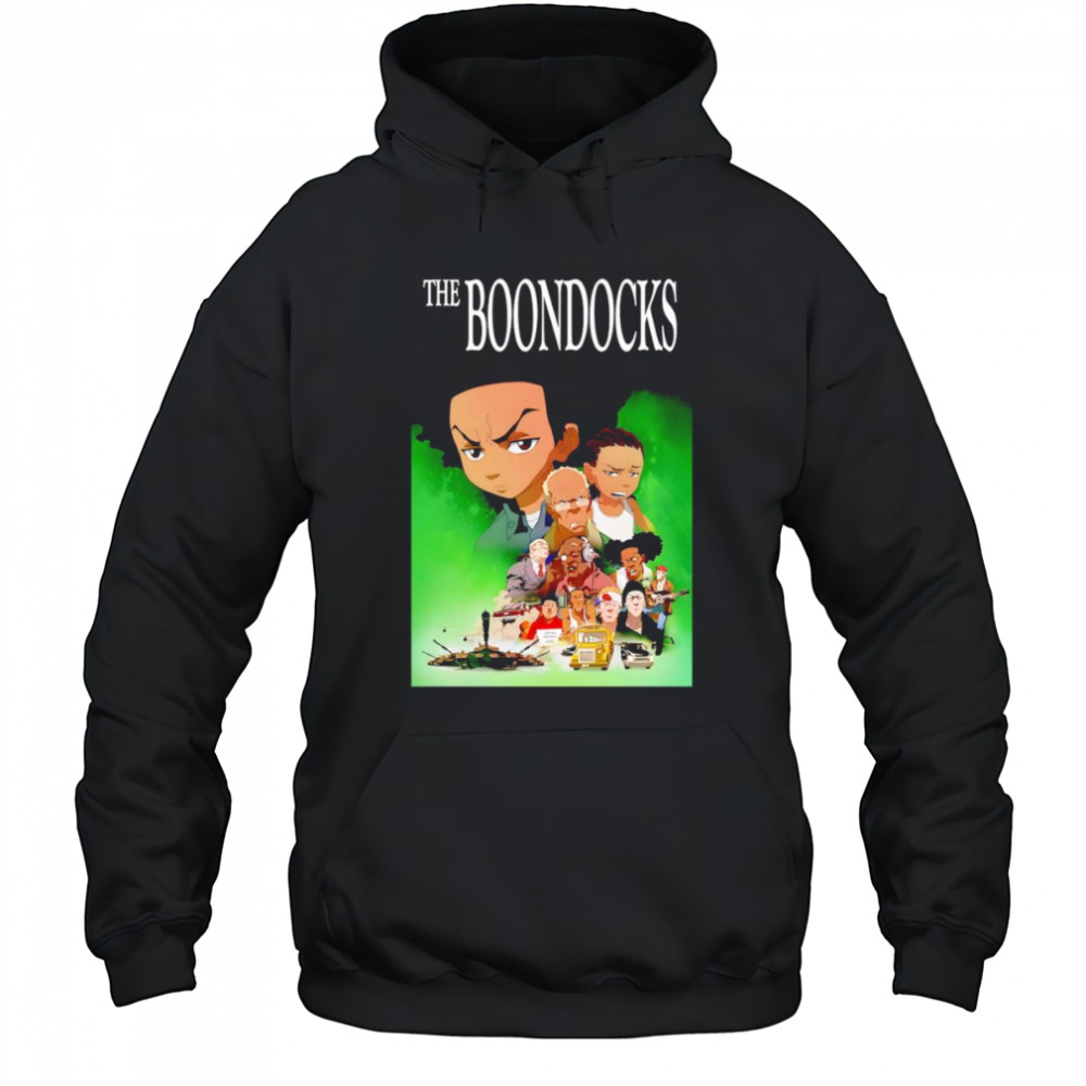 The Boondocks cartoon poster shirt Hoodie