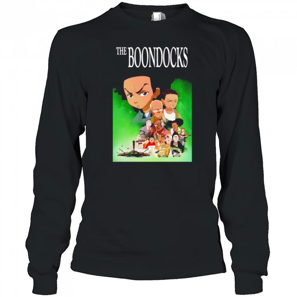 The Boondocks cartoon poster shirt Long Sleeved
