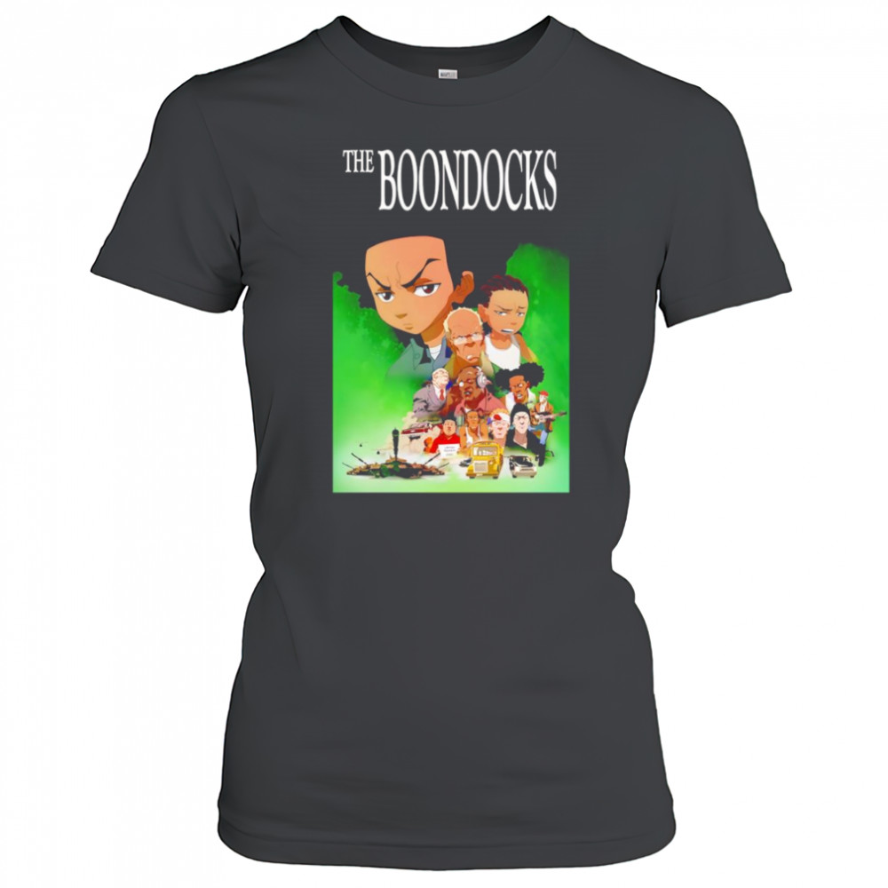 The Boondocks cartoon poster shirt Women's T-shirt