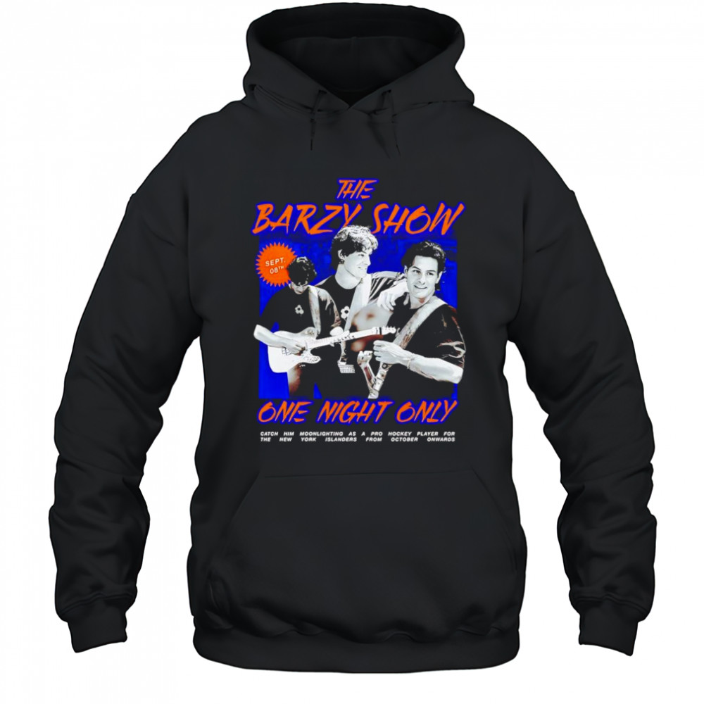 The mathew barzal show one night only shirt Hoodie