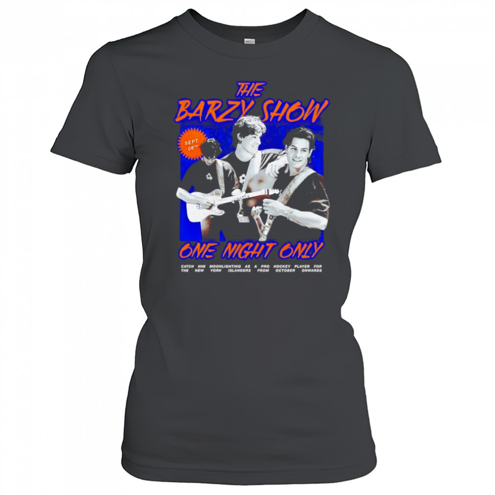 The mathew barzal show one night only shirt Women's T-shirt