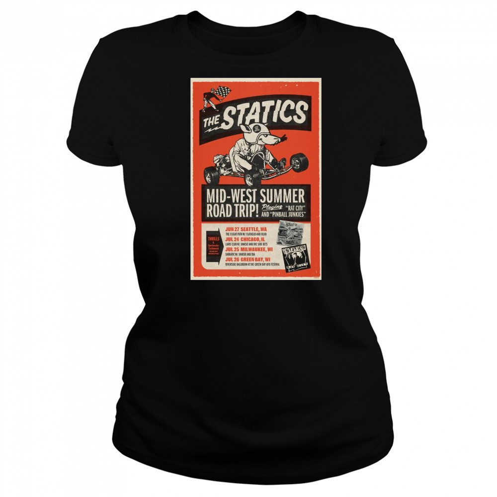 The Statics Mid-West Summer Road Trip in June and July 2025 t-shirt Women's T-shirt