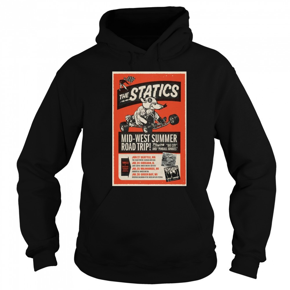 The Statics Mid-West Summer Road Trip in June and July 2025 t-shirt Sweatshirt