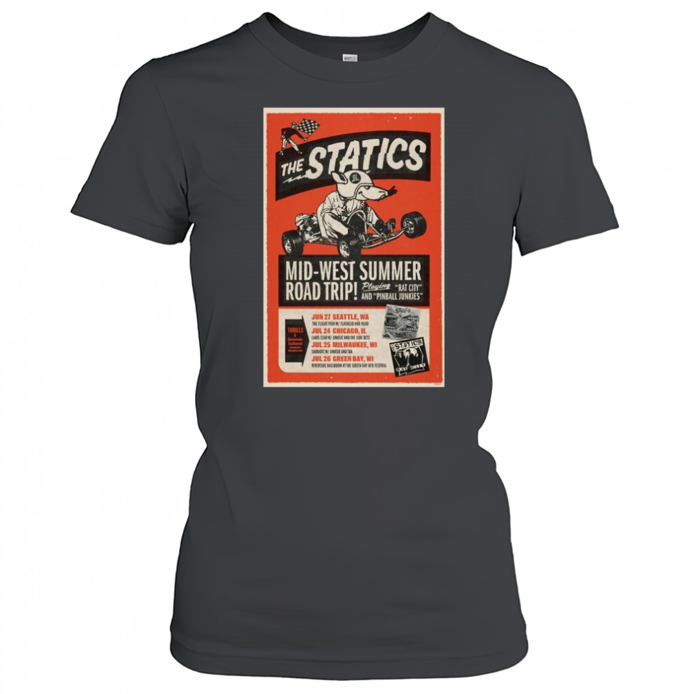 The Statics Mid-West Summer Road Trip in June and July 2025 t-shirt Women's T-shirt