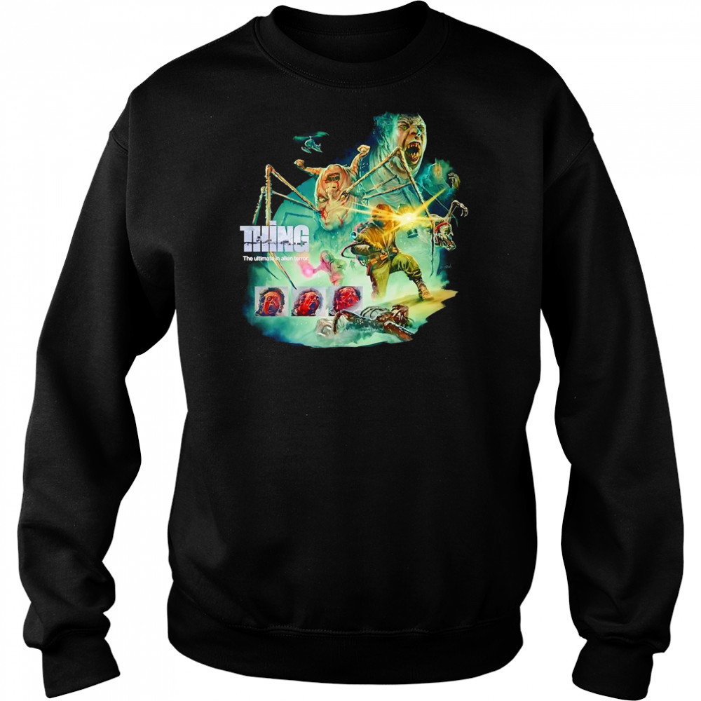The Thing the ultimate in alien terror shirt Hoodie